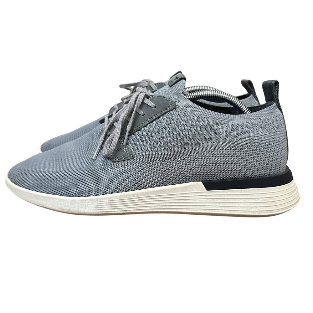 Wolf & Shepherd Mens Size 11 Gray SwiftKnit Derby Knit Sneakers Casual Shoes - Picture 3 of 9